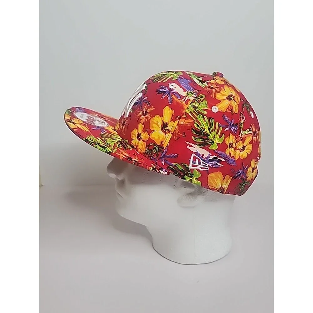 New York Yankees New Era 9Fifty Snapback Hat Cap MLB Floral Hawaiian READ